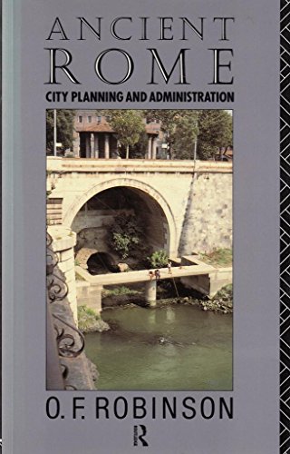 Stock image for Ancient Rome: City Planning and Administration. for sale by Armadillo Books