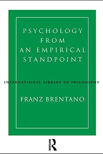 Beispielbild fr Psychology from an Empirical Standpoint (International Library of Philosophy) zum Verkauf von AwesomeBooks