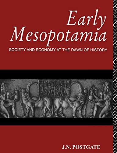 Early Mesopotamia: society and economy at the dawn of history