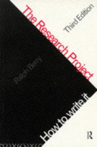 Imagen de archivo de The Research Project: How to Write It a la venta por HPB-Red