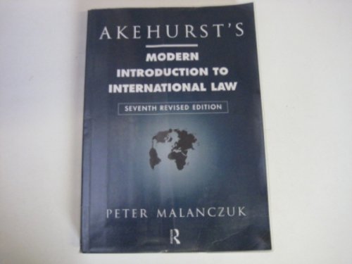 9780415111201: Akehurst's Modern Introduction to International Law