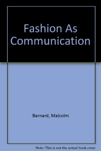 9780415111577: Fashion As Communication