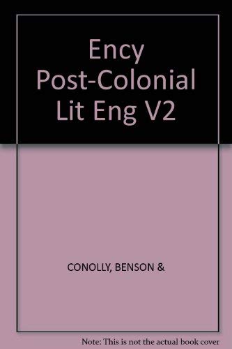 Beispielbild fr Encyclopedia of Post-Colonial Literatures in English (2 Volumes) (Routledge Reference) zum Verkauf von ThriftBooks-Atlanta