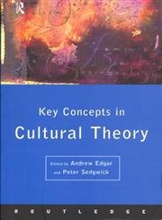 Imagen de archivo de Key Concepts in Cultural Theory (Routledge Key Guides) a la venta por Theoria Books