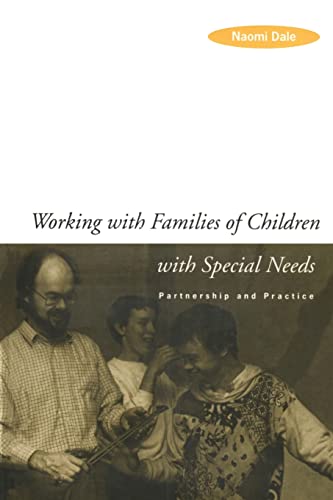 Beispielbild fr Working with Families of Children with Special Needs: Partnership and Practice zum Verkauf von AwesomeBooks