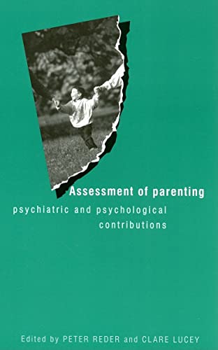 Imagen de archivo de Assessment of Parenting: Psychiatric and Psychological Contributions a la venta por AwesomeBooks