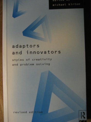 Imagen de archivo de Adaptors and Innovators: Styles of Creativity and Problem-solving a la venta por Ammareal