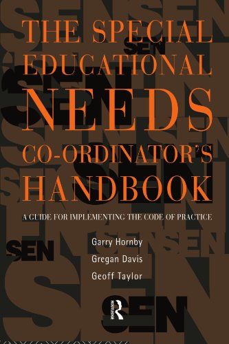 The Special Educational Needs Co-ordinator's Handbook: A Guide for Implementing the Code of Practice (9780415116831) by Davies, Gregan