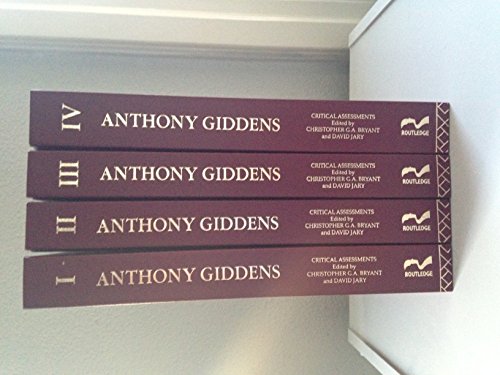 Stock image for Anthony Giddens: Critical Assessments (Volume 2) for sale by Anybook.com