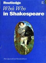 Stock image for Who's Who in Shakespeare for sale by WorldofBooks