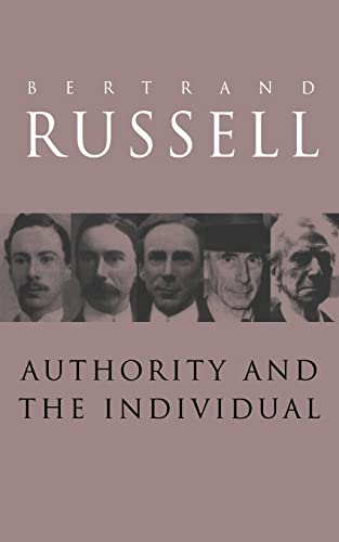 9780415119566: Authority and the Individual
