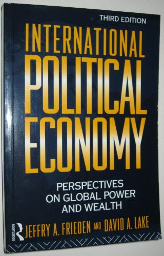 9780415120470: International Political Economy: Perspectives on Global Power and Wealth, 3rd Edition