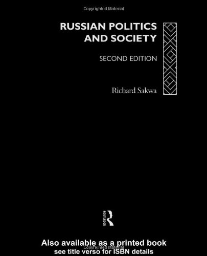 Beispielbild fr Russian Politics and Society zum Verkauf von Wonder Book