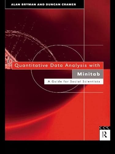 9780415123242: Quantitative Data Analysis with Minitab (Guide for Social Scientists)