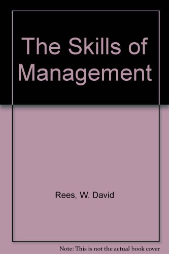 Stock image for The Skills of Management for sale by Anybook.com