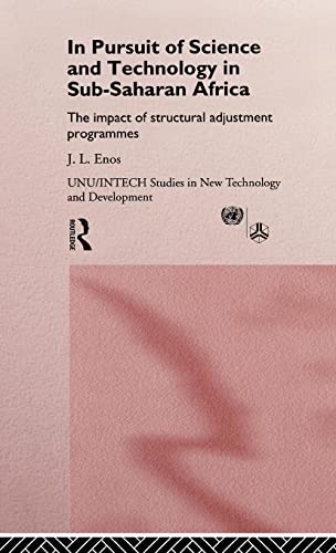 Imagen de archivo de In Pursuit of Science and Technology in Sub-Saharan Africa (UNU/INTECH Studies in New Technology and Development) a la venta por Chiron Media