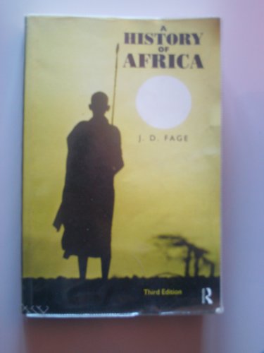 Stock image for A History of Africa for sale by Better World Books