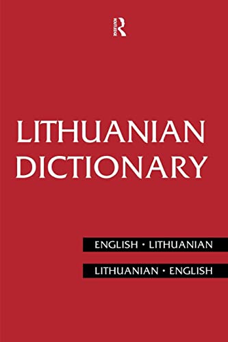 Stock image for Lithuanian Dictionary: Lithuanian-English, English-Lithuanian for sale by ThriftBooks-Dallas