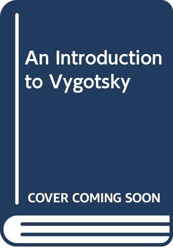 Imagen de archivo de An Introduction to Vygotsky a la venta por dsmbooks