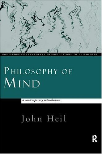 Beispielbild fr Philosophy of Mind: A Contemporary Introduction (Routledge Contemporary Introductions to Philosophy) zum Verkauf von Books From California