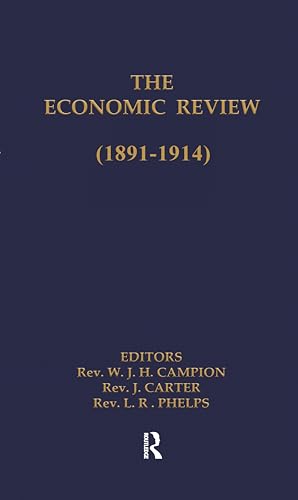 9780415131353: The Economic Review (1891-1914)