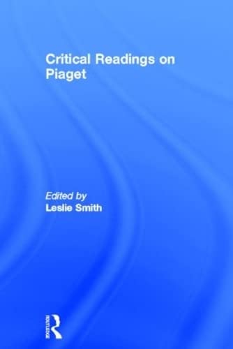 Imagen de archivo de Critical Readings on Piaget a la venta por Anybook.com