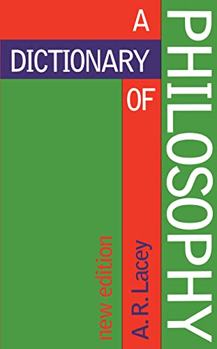 9780415133326: Dictionary of Philosophy