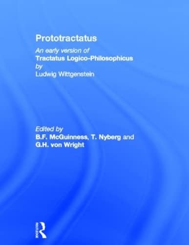 9780415136679: Prototractatus