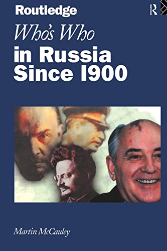 Stock image for Who's Who in Russia since 1900 (Routledge Who's Who S) for sale by Wonder Book