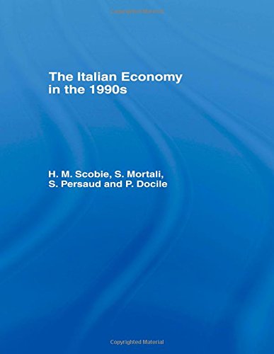 Stock image for The Italian Economy in the 1990s for sale by Revaluation Books
