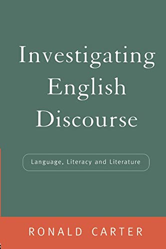 Beispielbild fr Investigating English Discourse: Language, Literacy, Literature zum Verkauf von WorldofBooks