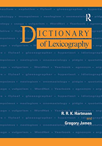 Beispielbild fr Dictionary of Lexicography zum Verkauf von Chiron Media