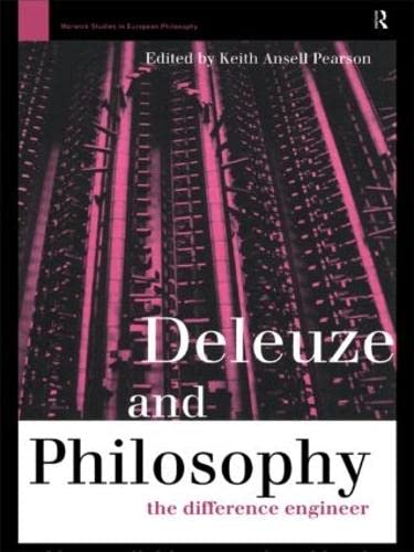 Beispielbild fr Deleuze and Philosophy: The Difference Engineer. ((((HARDCOVER EDITION))) zum Verkauf von Atticus Books