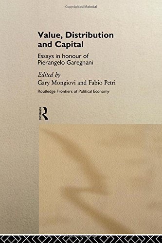 Imagen de archivo de Value, Distribution and Capital (Routledge Frontiers of Political Economy) a la venta por Chiron Media
