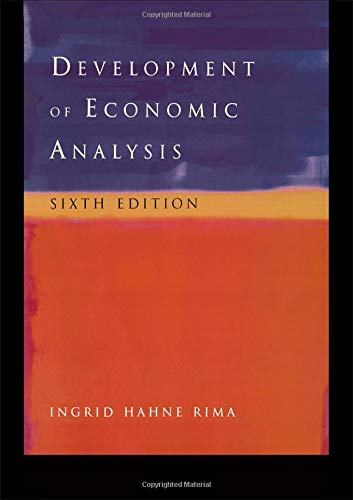 9780415143066: Development of Economic Analysis