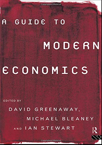 A Guide to Modern Economics. (((HARDCOVER EDITION)))