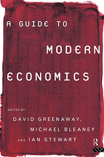 Imagen de archivo de A Guide to Modern Economics a la venta por HPB-Red