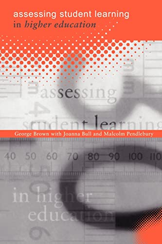 Imagen de archivo de Assessing Student Learning in Higher Education a la venta por AwesomeBooks
