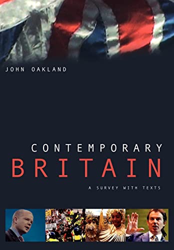 Beispielbild fr Contemporary Britain: A Survey with Texts zum Verkauf von medimops