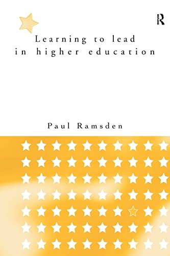 Imagen de archivo de Learning to Lead in Higher Education (Communication and Society) a la venta por AwesomeBooks