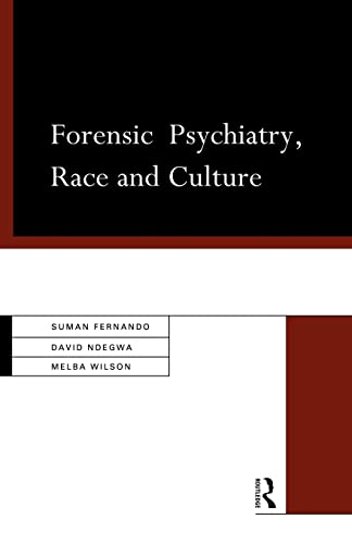 Beispielbild fr Forensic Psychiatry, Race and Culture zum Verkauf von WorldofBooks