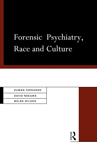 Imagen de archivo de Forensic Psychiatry, Race and Culture a la venta por Phatpocket Limited