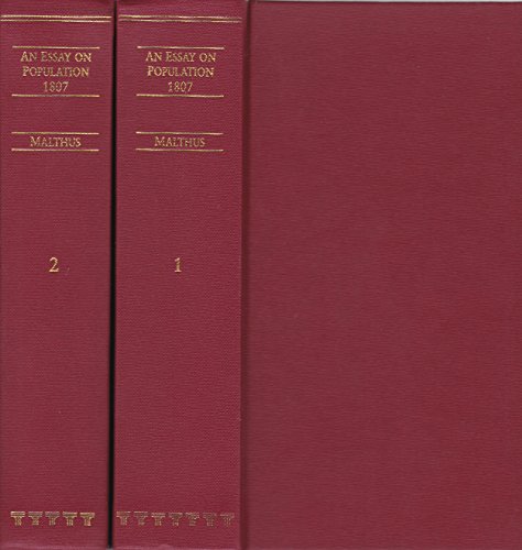 An Essay on the Principal of Population 2 Vols - Malthus, Thomas Robert