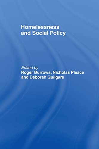 Stock image for Homelessness and Social Policy for sale by Phatpocket Limited