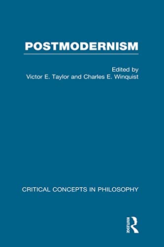 Stock image for Postmodernism: Critical Concepts (Four-Volume Set) (Volumes 1,2,3,4) for sale by Anybook.com