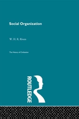 Stock image for Social Organization for sale by Blackwell's