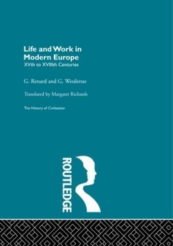 Stock image for Life and Work in Modern Europe for sale by Blackwell's