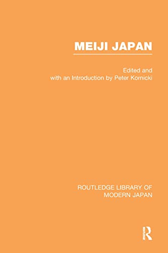 9780415156189: Meiji Japan: Political, Economic and Social History 1868-1912 (Routledge Library of Modern Japan) (4 Vol Set)