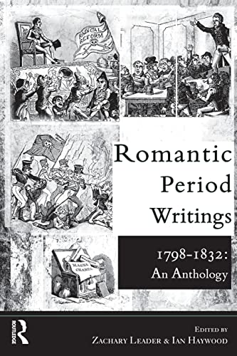 Imagen de archivo de Romantic Period Writings 1798-1832: An Anthology a la venta por Blackwell's