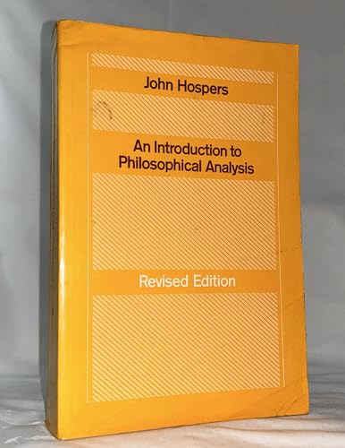 Stock image for An Introduction to Philosophical Analysis for sale by WorldofBooks